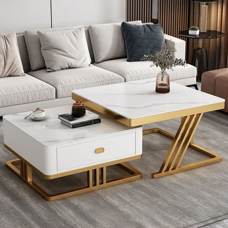 Luxury Salon Coffee Table Mobile Bedside Bedroom Display Coffee Table Corner Minimalist Muebles Para El Hogar Home Furniture