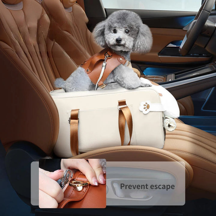 Luxury Dog Carrier Pet Car Travel Accessories Puppy Cat Carrier Dog Car Seat Bag Pet Outdoor Backpack For Small Dog Cats