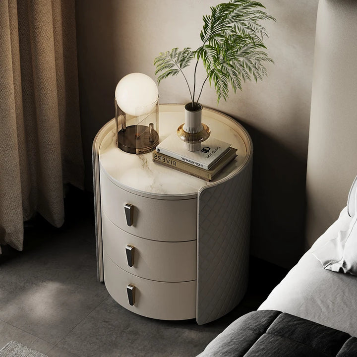 Side Bedroom Bedside Table Dressers Coffee Drawers Mesa Lateral Mirror Cabinets Storage Muebles Para El Hogar Salon Furniture