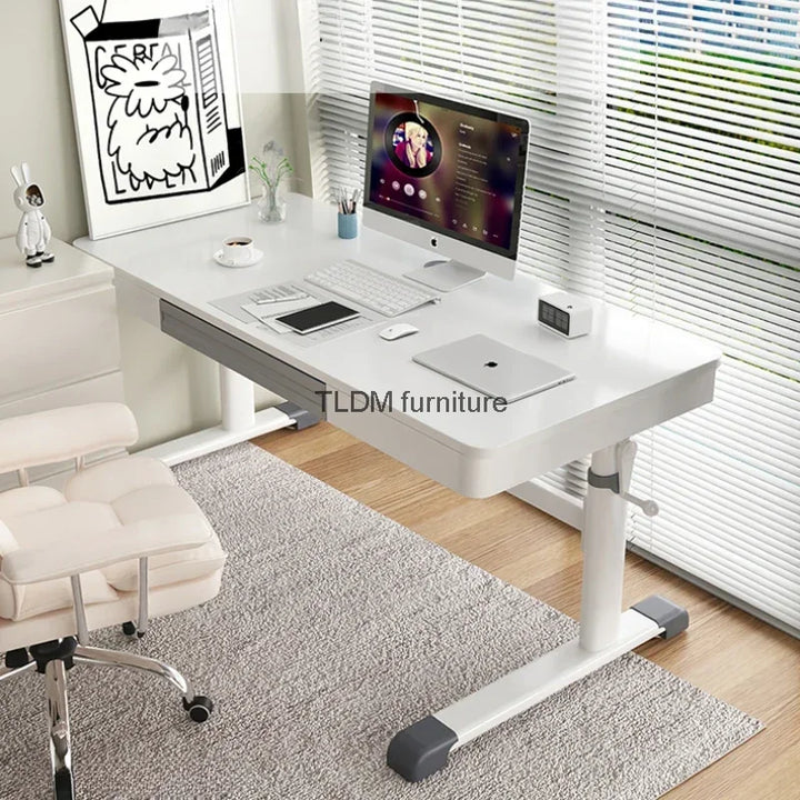 Increase Table Office Desk Computer Study Home Simplicity Office Desk Adjustable Workbench Escritorio Ordenador Furniture QF50OD