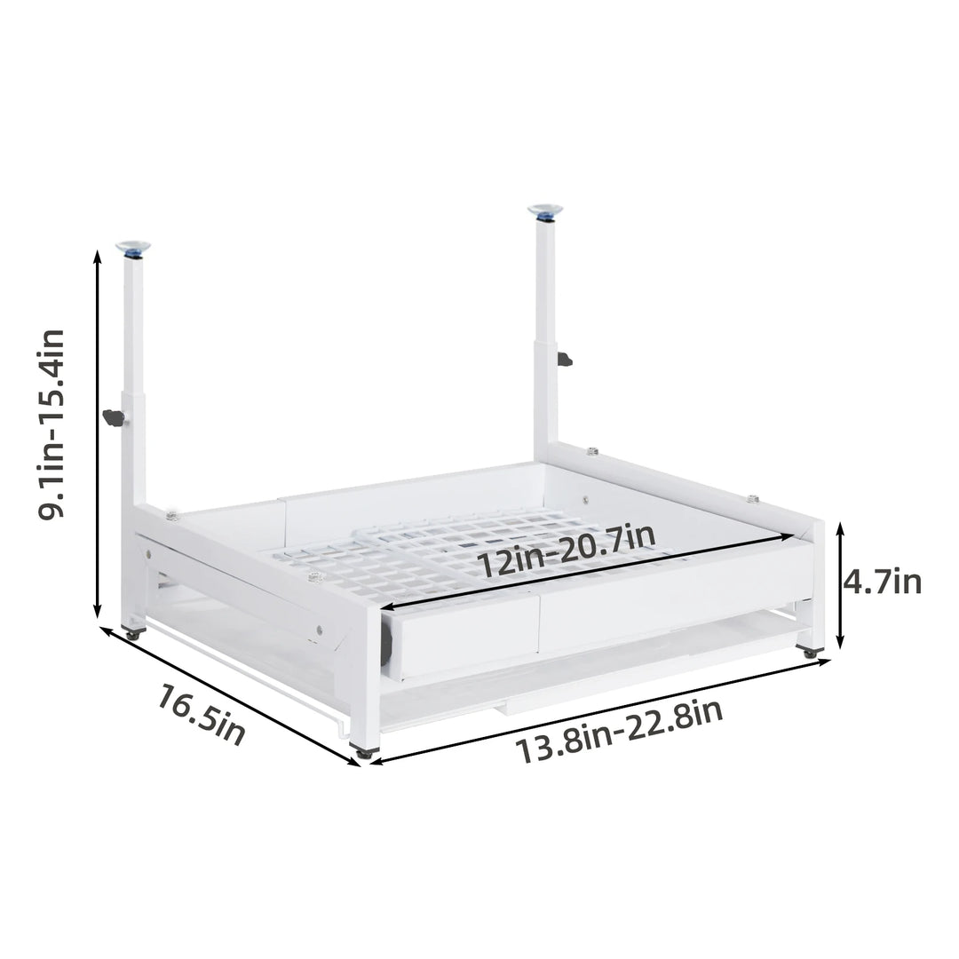 Heavy Duty Pull out Cabinet Organizer, Expandable under sink organizer