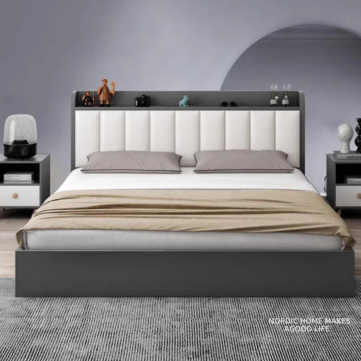 Bedroom Double Bed Modern Single King Size Luxury Full Girls Bed Design Sex Frame Princess Sleeping Platform Cama Home Furniture