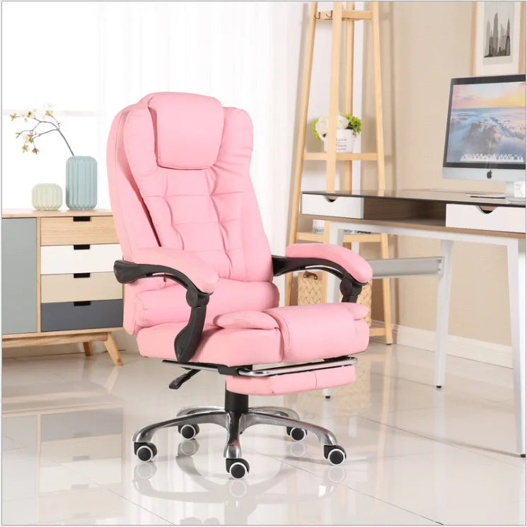 Brown Executive Manager Pchaisent Luxury, Stainless Steel Modern Office Chair Furniture Office Building White Swivel Chair