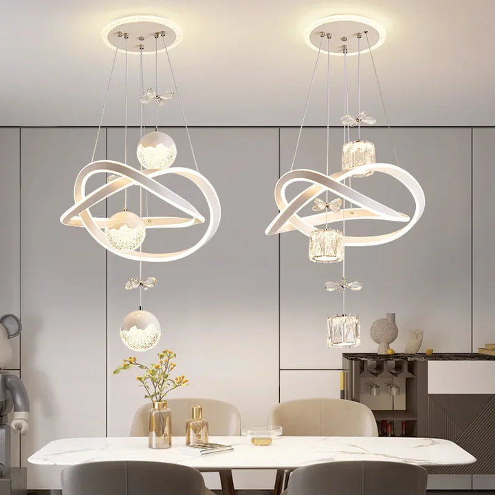 Modern Dine Dining Room Pendant Lights Indoor Lighting Ceiling Lamp Hanging Light Led Chandelier Decorative Indoor Lighting