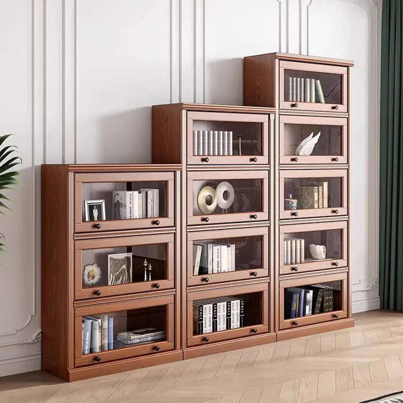 Combination Floor Locker Bookshelf Industrial Office Corner Garden Wood Bookshelf Modern Storage Libreria Scaffale Furniture