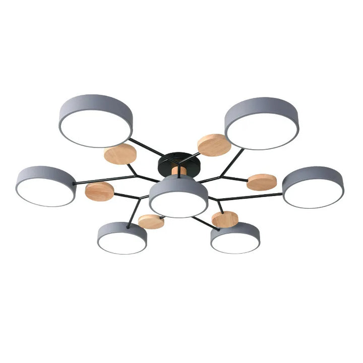 Nordic Modern LED Ceiling Lights for Living Room Bedroom Kitchen Deco Chandeliers Home Indoor Ceiling Lamps Lustre Lampara techo