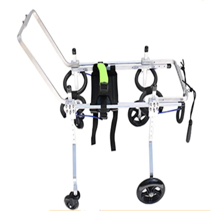 Dog Wheelchair Pet Hind Limb Disability Paralysis Rehabilitation Wheelchair Animal Auxiliary Bracket Four-Wheeled Scooter