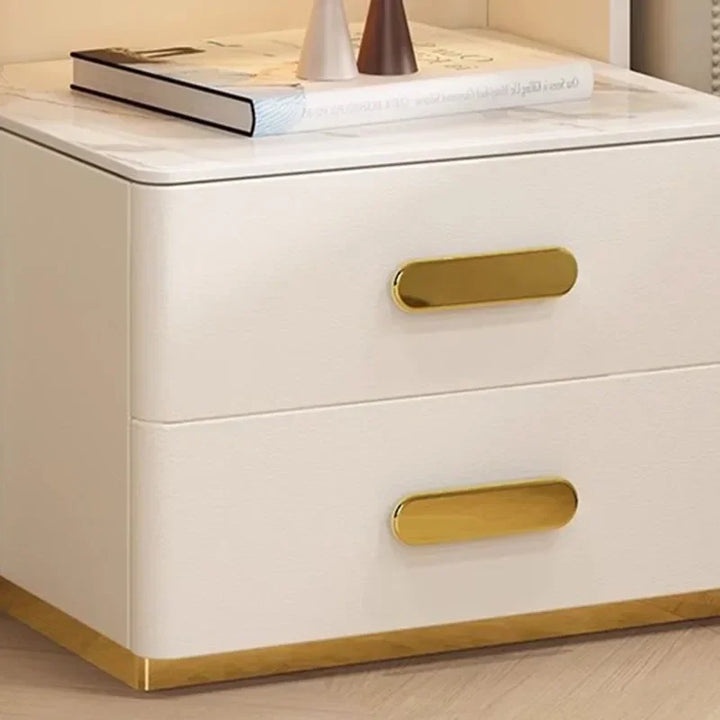 Nordic Luxury Indoor Nightstands Fashion Designer Minimalist Modern Wooden Night Stand Table Drawer Storage Bedroom Furnitures