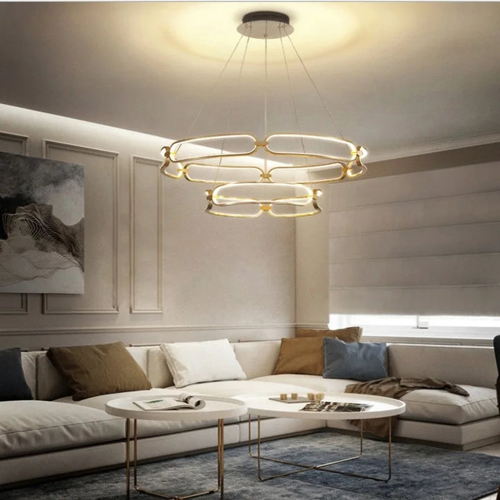 2023 Modern Luxury Led Ceiling Chandelier lighting For Living Room Hanging Lights Ceiling Mounted Pendant lamp Free Shipping