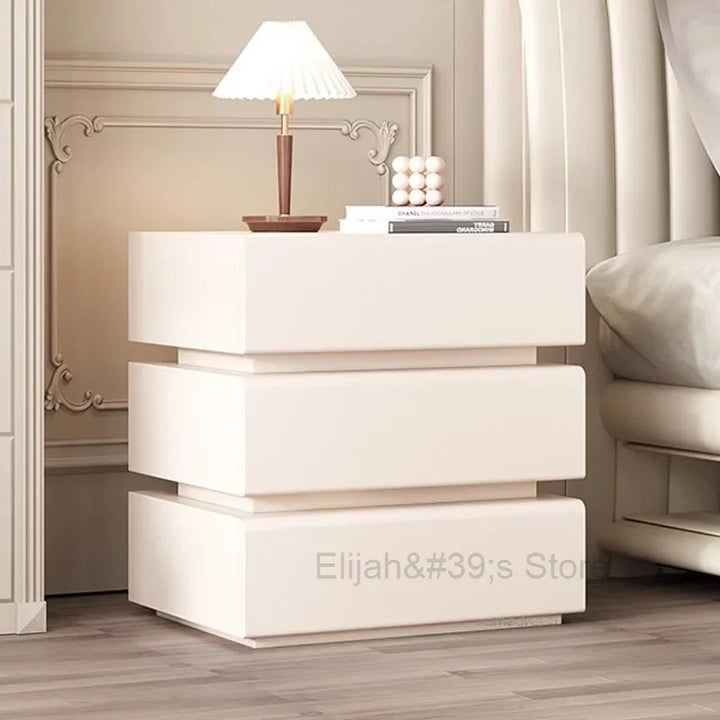 White Nordic Nightstand Modern Bedside Storage European Luxury Nightstands Bedroom Cabinets Mesa De Cabeceira Home Furniture