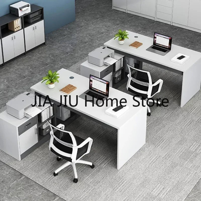 Modern Staff Office Desks Table Simplicity Boss Computer Office Desks Executive Secretaire Bureaux Meuble Home Furniture QF50OD