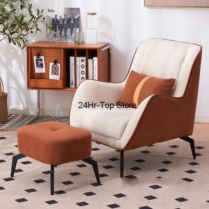 Lazy Makeup Living Room Chairs Floor Nordic Patio Dining Bedroom Office ArmChair Lounge Reading Outdoor Fauteuil Home Furniture