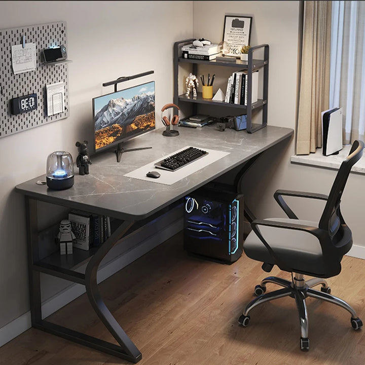 Modern Storage Office Desk Executive Writing Meeting Laptop Supplies Desk Computer Coffee Table Ordinateur Home Furniture