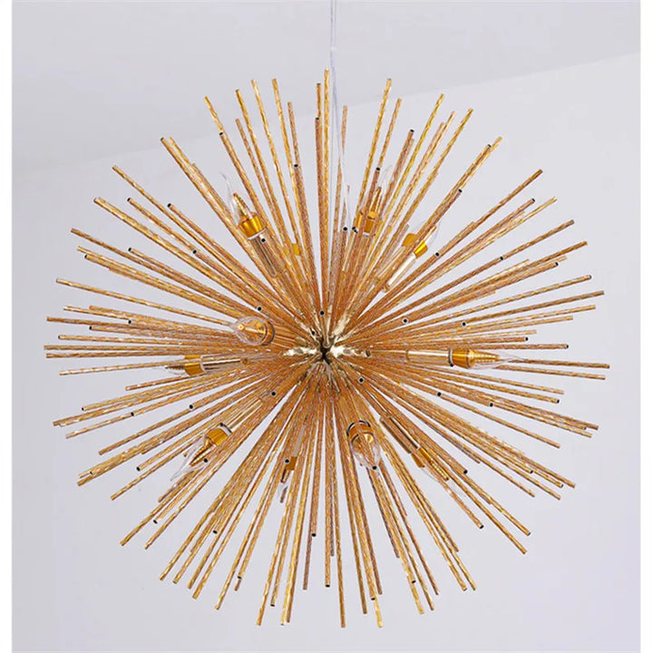 Nordic LED Chandeliers Lighting Sputnik Pendant Lamp Fixture for Restaurant Home Decor Chihuly Aluminum Dandelion Modern NEW