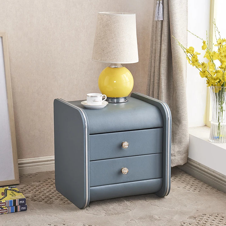 Nordic Designed Nightstands Drawers Exquisite Modern Filing Bedside Table Console Corner Mesa De Cabeceira Home Furniture CY50NS