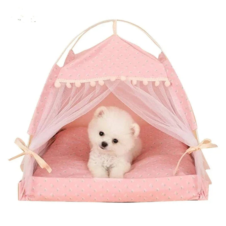 Pet Kennel Dog Beds Sofa Cat Nest Princess Cushion Travel Cat Tent Outdoor Dog Bed for Small Medium Puppy Indoor Cave Pet House