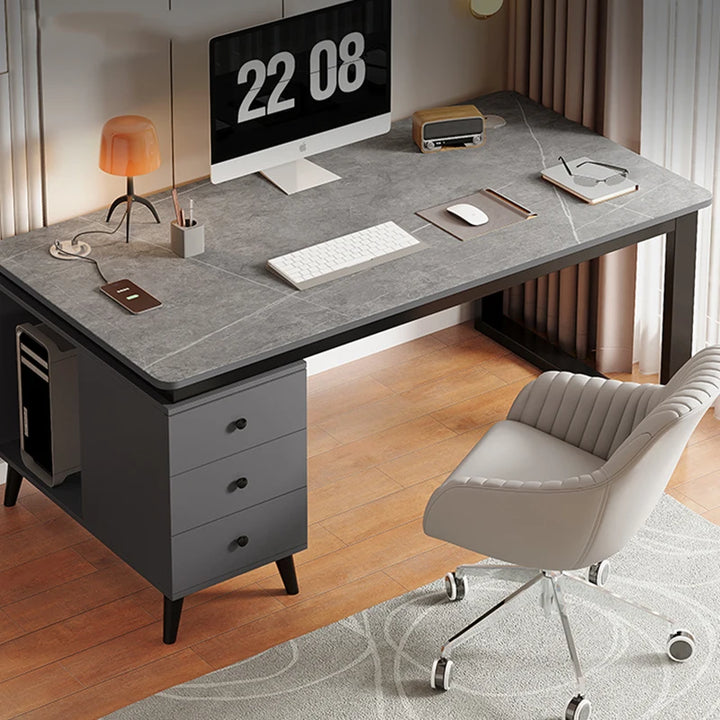 Height Standing Work Desk Writing Executive Reception Work Computer Desk Conference Study Escritorios De Oficina Wood Furniture