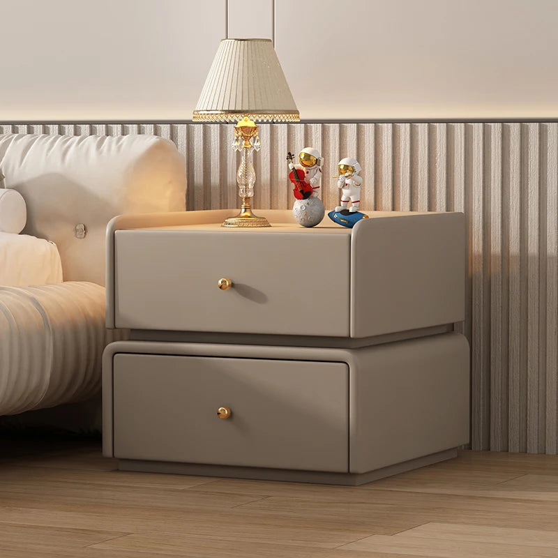 Storage Modern Nightstand Free Shipping Organizer Narrow Minimalist Nightstand Industrial Wooden Table De Chevet Home Furniture
