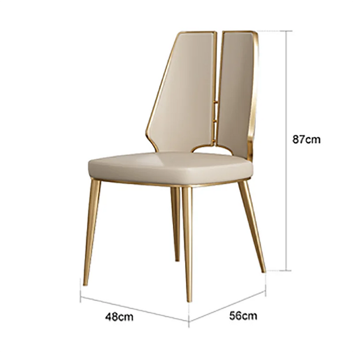 Leather Design Modern Dining Chairs Office Relax Minimalist Bedroom Dining Chairs Modern White Krzeslo Sandalye Home Furniture