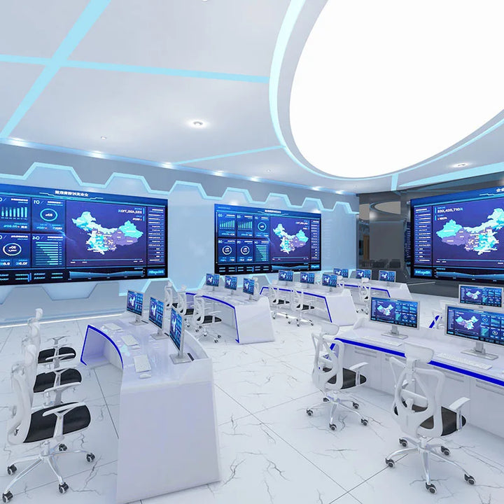 Customized network command center console arc command console intelligent multimedia console security monitoring console