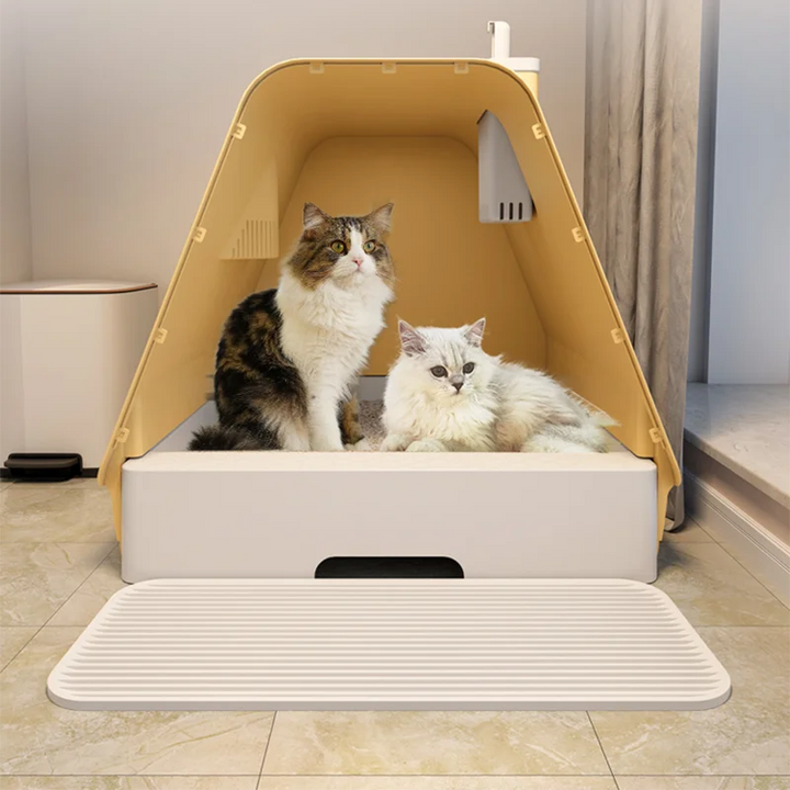 Lid Hut Outdoor Cat Bedpans Design House Door Litter Box Pet Cat Bedpans Sand Bathroom Closed Kuweta Dla Kota Cat Furniture