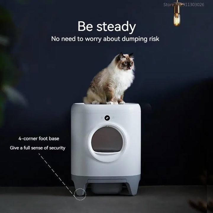 PETKIT Automatic Self Cleaning Cat Litter Box EnClosed Pet Tray Cat Toilet Smart APP Remote Sand Box Caja De Arena Para Gato