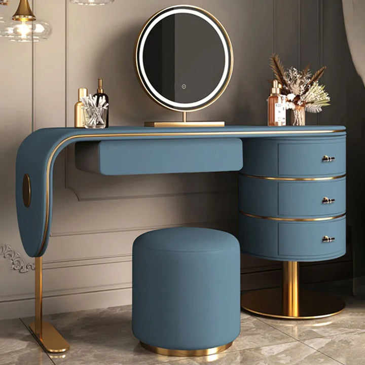 Makeup Nightstands Dressers Bedroom Vanity Coffee Mobile Computer Console Dressers Storage Tocador Maquillaje Furniture HDH