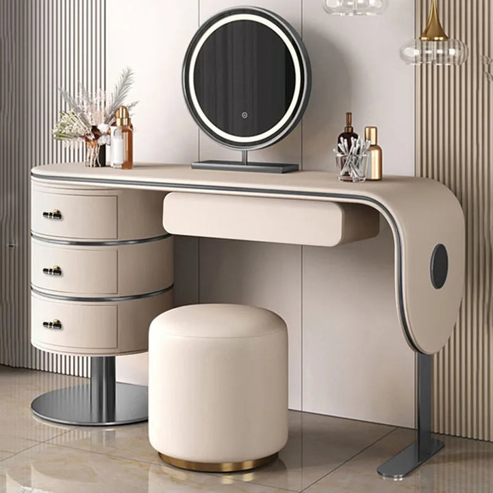 Makeup Nightstands Dressers Bedroom Vanity Coffee Mobile Computer Console Dressers Storage Tocador Maquillaje Furniture HDH