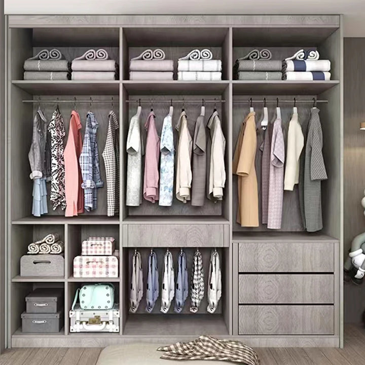 Dividers Clothes Storage Wardrobe Cabinets Handle Home Living Room Wardrobe Bedroom Muebles Para El Hogar Interior Decoration