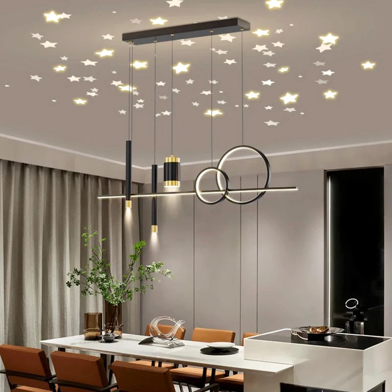 Modern dine dining room Pendant lights indoor lighting Ceiling lamp hanging light led Chandeliers for living room indoor lightin