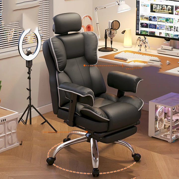 Accent Gaming Computer Chair Recliner Swivel Modern Vanity Pink Chair Massage Salon Cadeira De Escritorio Luxury Furniture