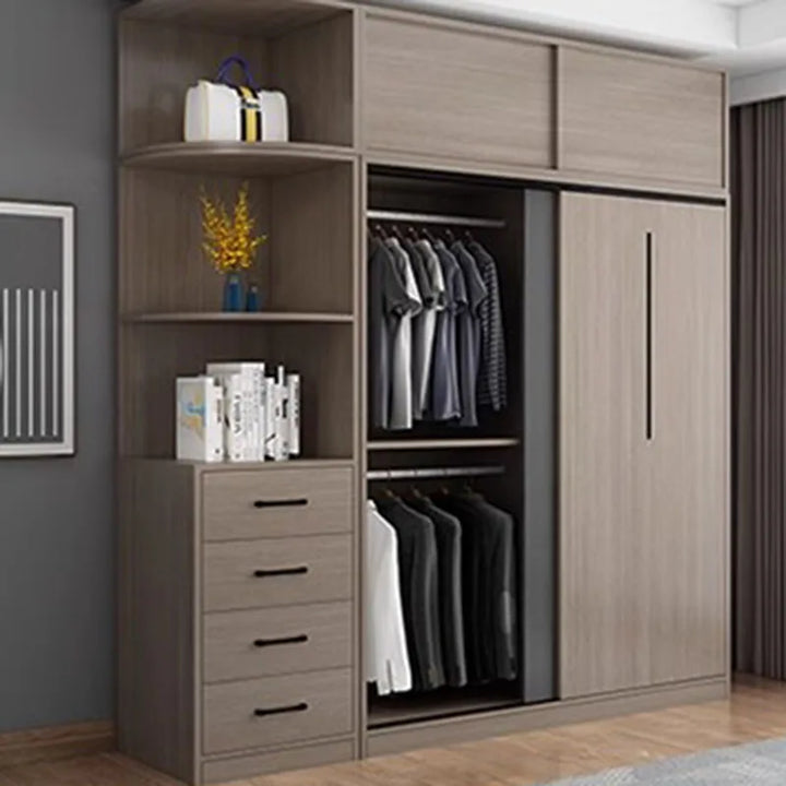 King Size Bedroom Wardrobe Organizer European Women Hotel Wardrobe Kids Display Drawer Armario Plegable Para Ropa Home Furniture