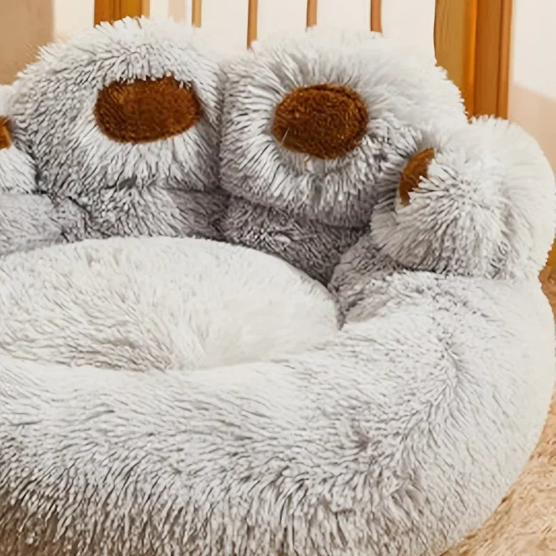 Soft Long Plush Cat kennel dog kennel winter warm pet bed Cat Bed Cat Mat Animals Sleeping Sofa