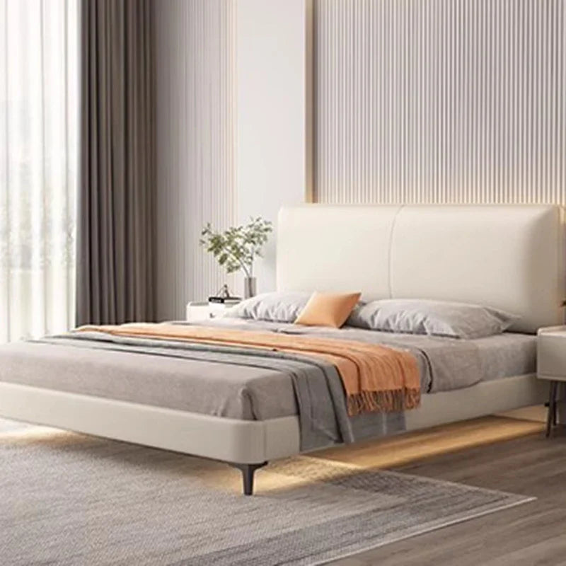 Frame Full Bed King Size Bedroom Portable Queen Double Bed Single Design Modern Japanese Girls Camas De Casal Hotel Furniture