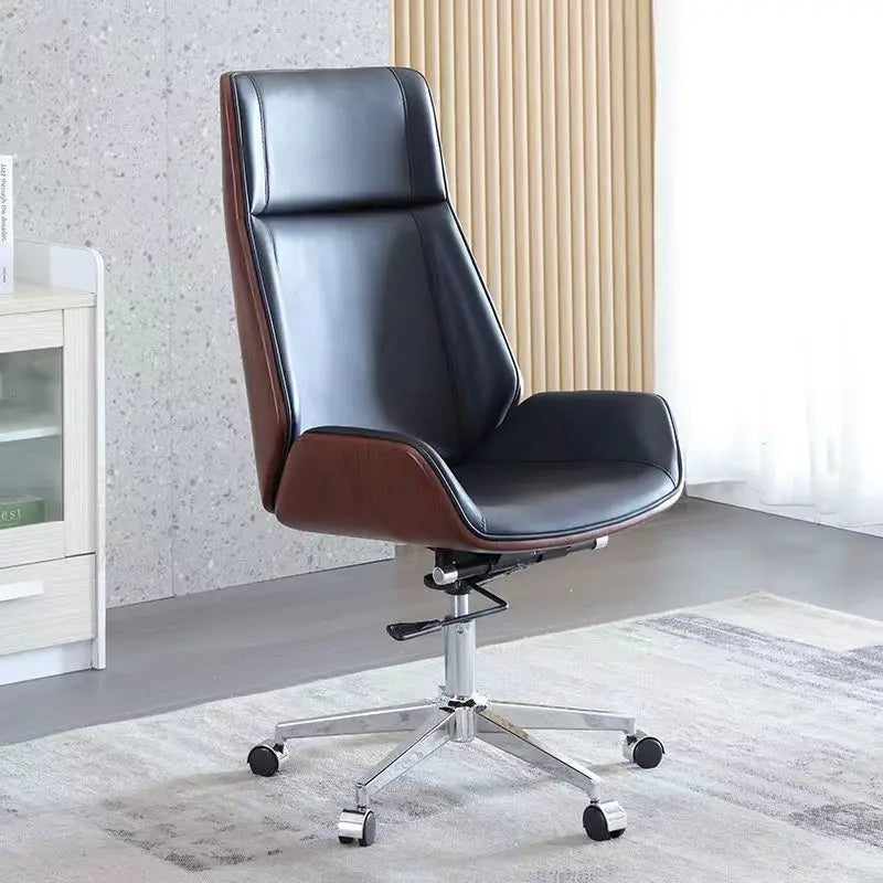 Handle Leisure Office Chair Design High Fashion Back Support Comfort Ergonomic Modern Chairs Fabric Mobili Swivel Furniture