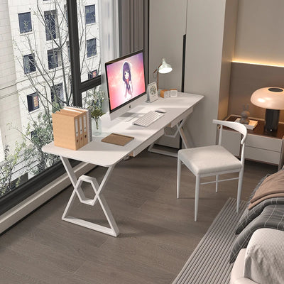 Table Executive Gaming Desk Room Student Makeup Corner Modern Desk Office Accessories Tavolino Scrivania Bianca Furniture