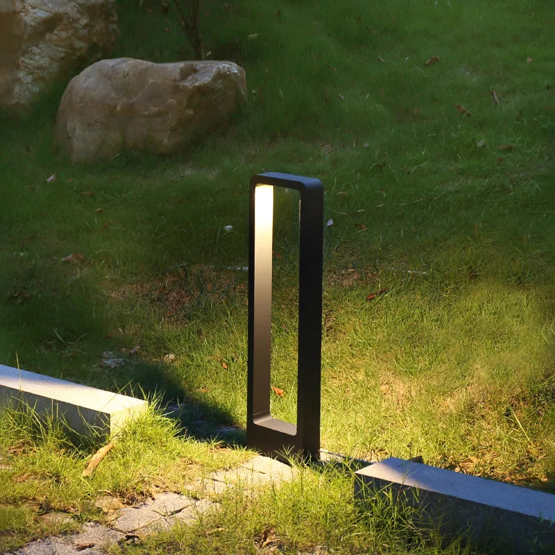 Outdoor Waterproof IP657W LED light source creative new aluminum column Garden Path Plaza Landscape Lawn Lamp AC85-265V