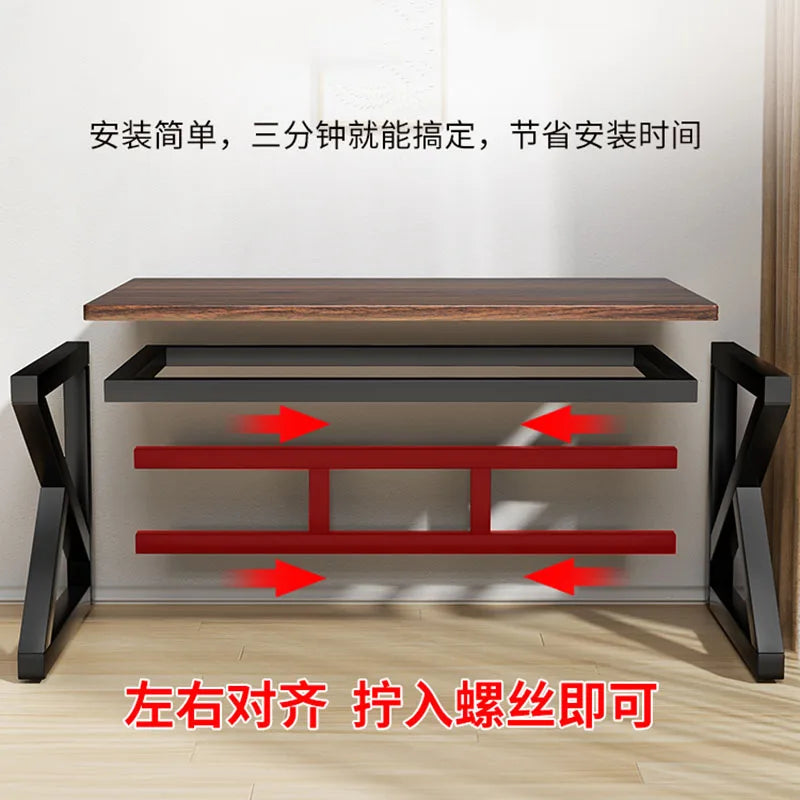 Multifunctional Computer Desk Work Bench Desktops Console Bedroom Office Desk Seating Equipment Escritorio Office Furniture