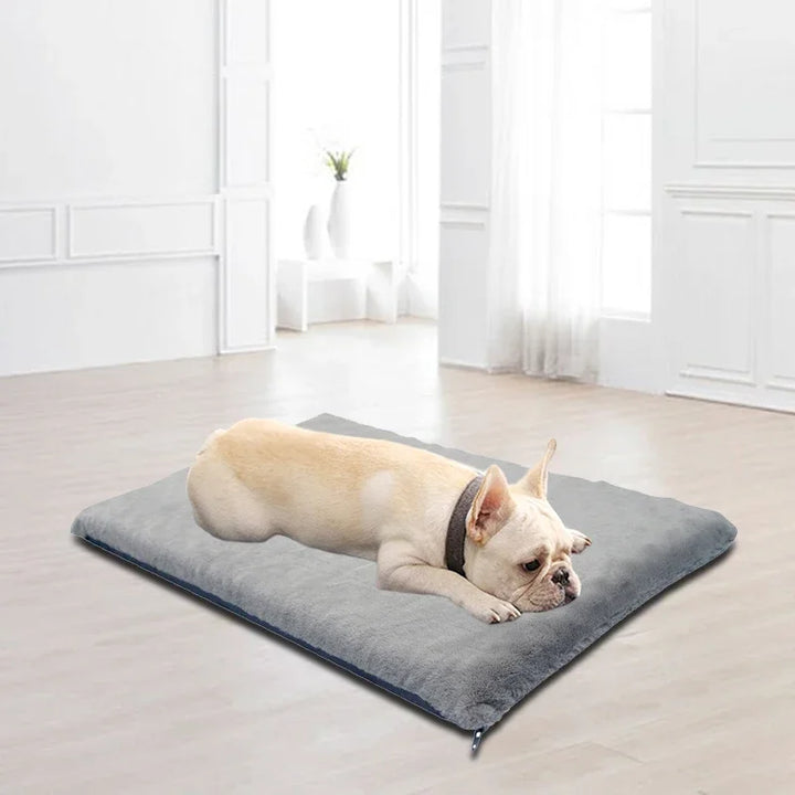 Large Dog Bed Orthopedic Big Pet Mat Removable Washable Cover Soft Kennel for Puppy Kitten 3 Size Luxury Sofa Furniture