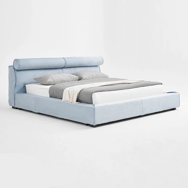 Designer Bed Modern Double Bed Custom King /Queen Size High-End Bed Frame Bedroom Furniture Home Bed