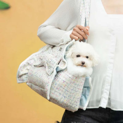 Luxury Pet Carrier Puppy Shoulder Bags Outdoor Tote Bag Pet Accessories Kitten Walking Bags Carrier Sling Bag For Small Dogs Cat