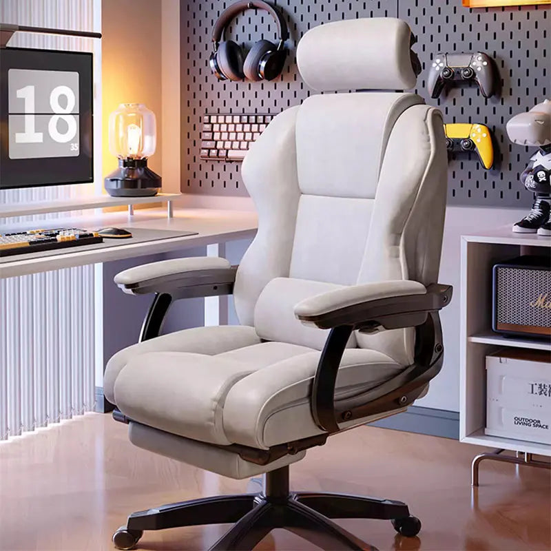 Luxairy Normal Chair Taller Wheels Boys Girls Living Room Mobile Chair Lazy Study Cadeira De Escritorio Office Furniture