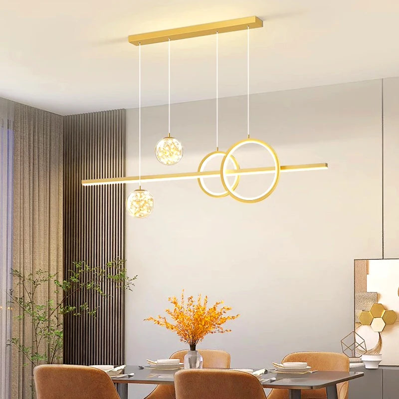 Modern dine dining room Pendant lights indoor lighting Ceiling lamp hanging light led Chandeliers for living room indoor lightin