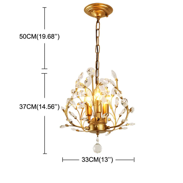 Modern LED Crystal Chandelier Indoor Lighting Ceiling Chandeliers Lusters Cristal for Living Room Bedroom Kitchen Fixture Lights