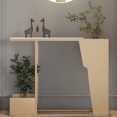 Garden Black Living Room Table Vertical Console Narrow Classic Table Design Vintage Wohnzimmer Tisch Entrance Hall Furniture