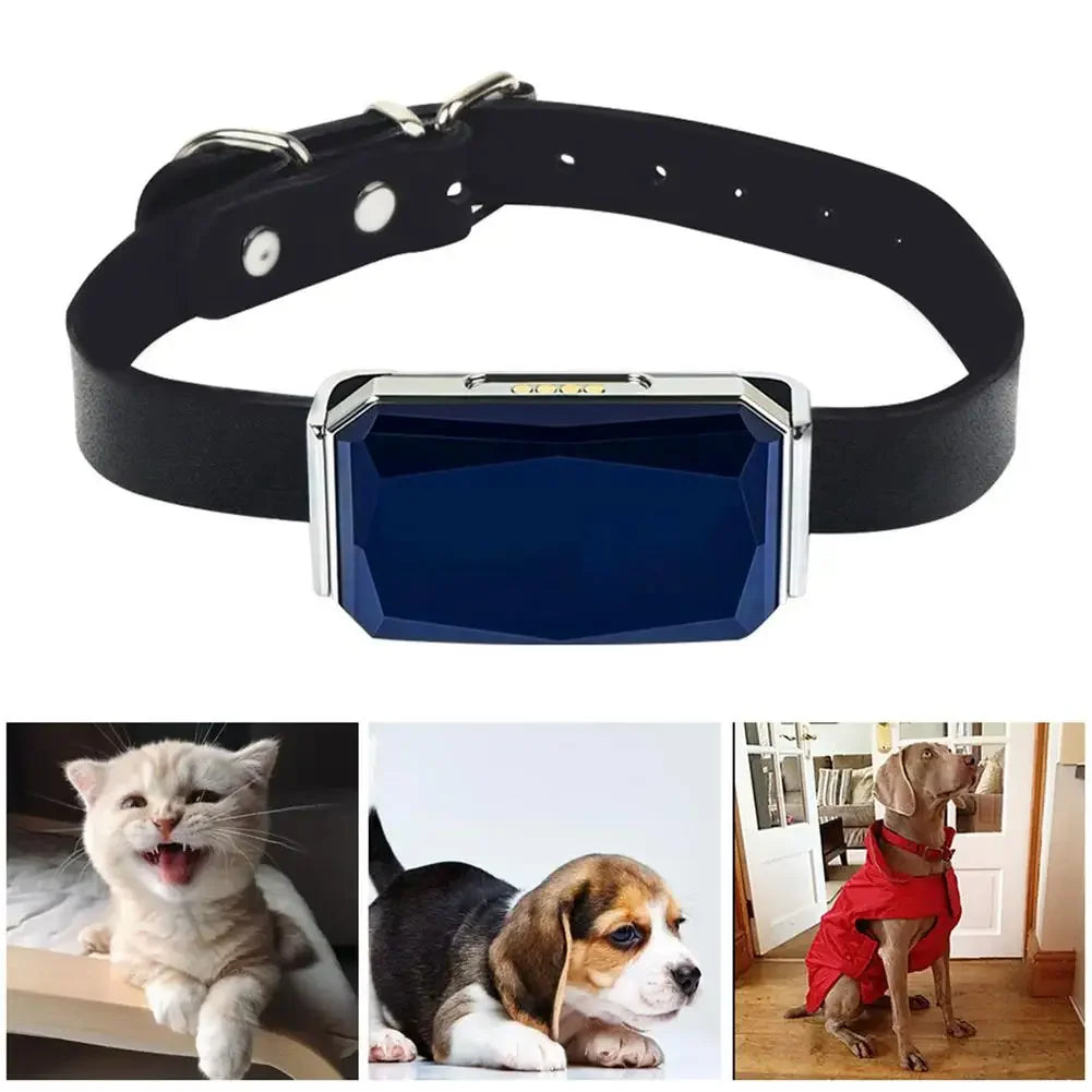 GPS Smart Waterproof Pet Locator Universal Waterproof GPS Location Collar For Cats And Dogs Positioning Tracker Locating