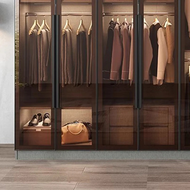 Luxury Storage Wardrobes Cabinets Dressers Garment Display Wardrobes Closets Hangers Armoires De Vetement Modern Furniture