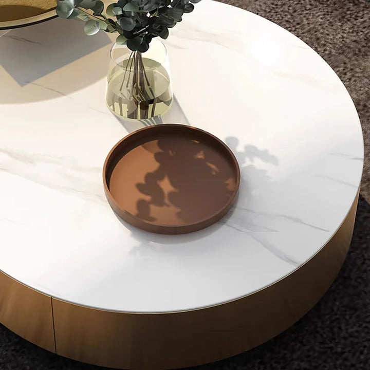 Luxe Round Center Floor Table Ensemble