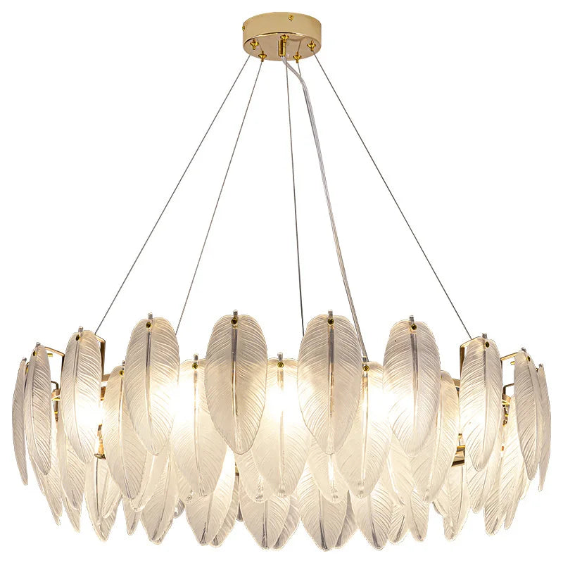 Nordic LED Luxury Crystal Chandeliers Home Indoor Decor Pendant Lights For Villa Hotel Living Dining Room Restaurant Suspension