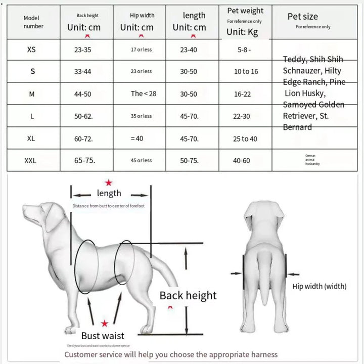 Dog Wheelchair Car For Back Legs Portable Adjustable Luxury Pet Btace Training Rehabilitation Disability  Auxiliary Accessories